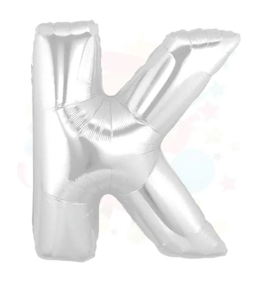 Nedi Balon Folyo 40 Harf Gümüş K 01824 resmi