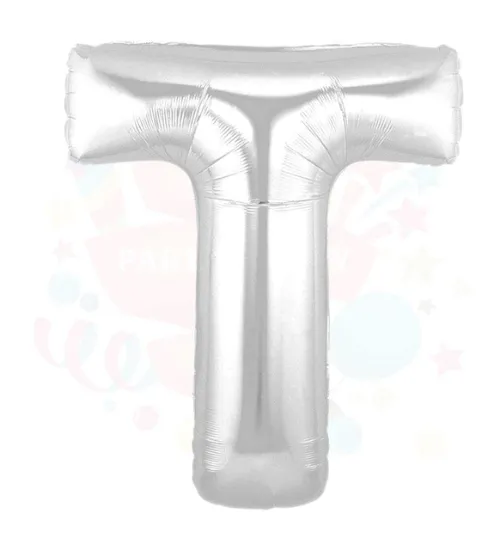 Nedi Balon Folyo 40 Harf Gümüş T 01361 resmi