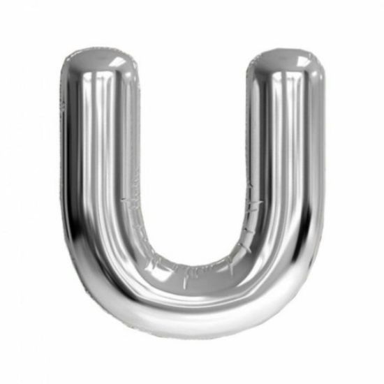 Nedi Balon Folyo 40 Harf Gümüş U 01362 resmi