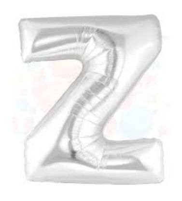 Nedi Balon Folyo 40 Harf Gümüş Z 01364 resmi