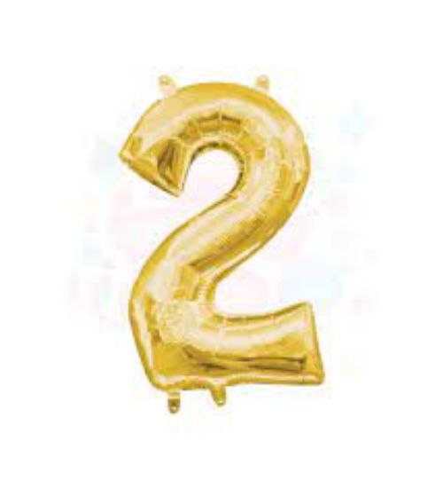 Nedi Balon Folyo 40 Rakam Altın 2 10773 resmi
