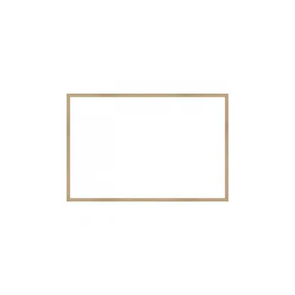 Panda Yazı Tahtası Mdf Çerçceve Beyaz 60x90 resmi