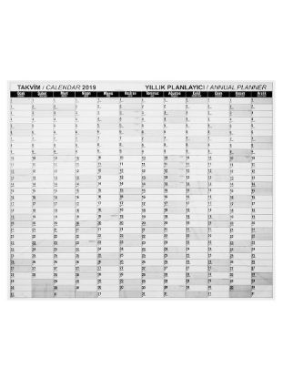 Panda Takvim Planlayıcı 120x100 CM resmi