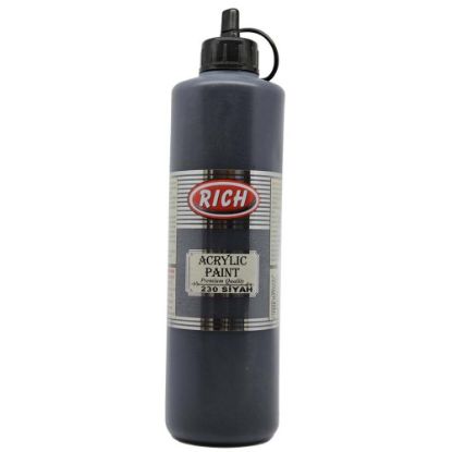 Rich Akrilik Boya Master 500 CC Siyah resmi