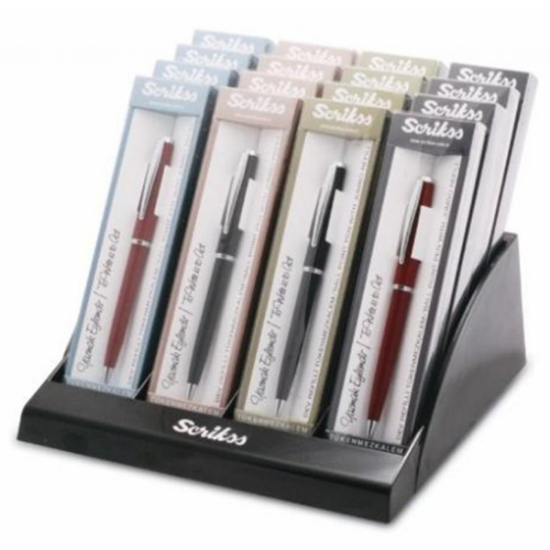 Scrikss Tükenmez Kalem ( 16 Lı Stand ) 33 (1 Adet) resmi
