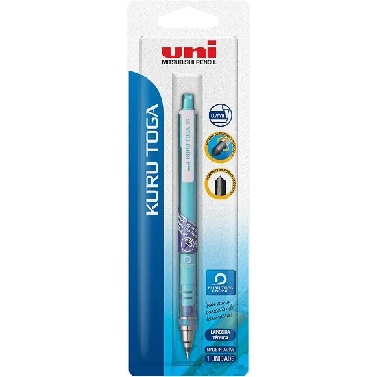 Uni-Ball Versatil Kalem Kuru Toga T 0.7 MM Mavi M7-450T resmi