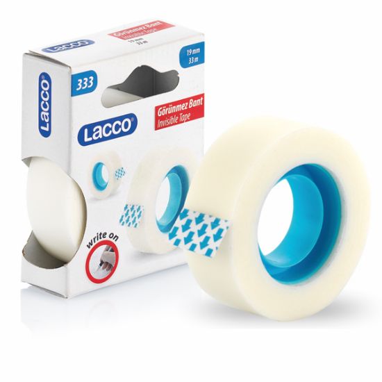 Lacco Görünmez Bant 19x33 333 (12 Adet) resmi