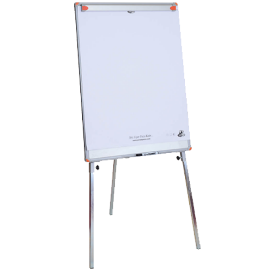 Panda Yazı Tahtası Teleskopik Ayaklı Lamine Flipchartlı 65x100 PAN234 resmi