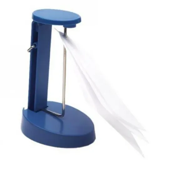 Mas Kağıt Tutacağı Metal Piknot Mavi Üstü Kapaklı Çivi 804 resmi