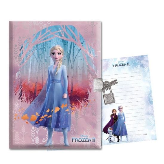 Keskin Color Hatıra Defteri Kilitli Frozen II 104 YP 14x20 310210-92 resmi