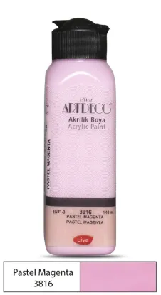 Artdeco Akrilik Boya Pastel 140 ML Pastel Magenta 3816 resmi