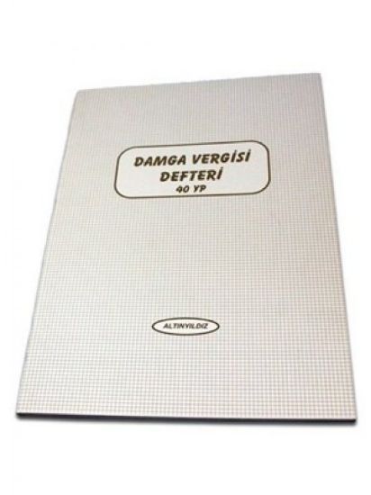Altınyıldız Damga Vergisi Karton Kapak 40 YP (12 Adet) resmi