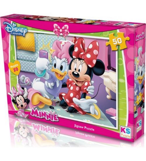 Ks Games Puzzle 50 Parça Mınnie 709 resmi