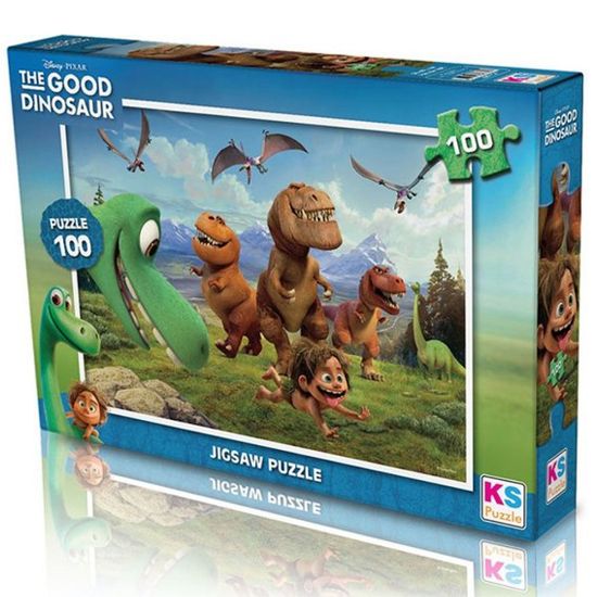 Ks Games Puzzle 100 Parça The Good Dınosaur GD 714 resmi
