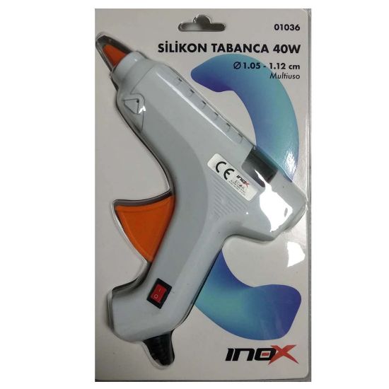 İnox Silikon Tabanca 40W 01036 resmi