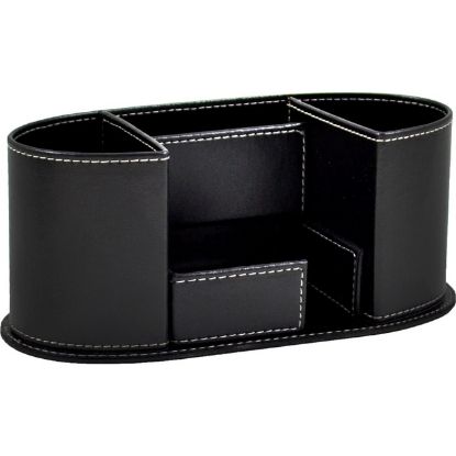 Mimaks Masa Üstü Kalemlik 4 Bölme Suni Deri DK-27 resmi