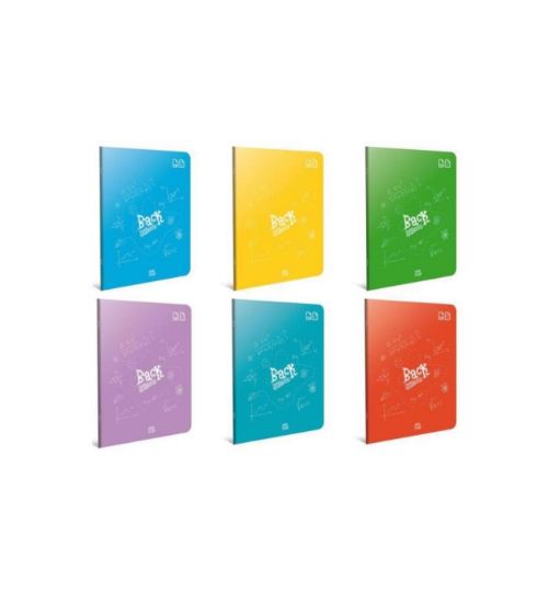 Gıpta Back Tel Dikiş Plastik Kapak Defter A4 60 YP Kareli 4982 (12 Adet) resmi