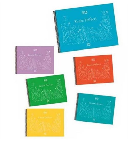 Gıpta Resim Defteri Eco Plastik Spiralli 35x50 25 YP 4957 (12 Adet) resmi