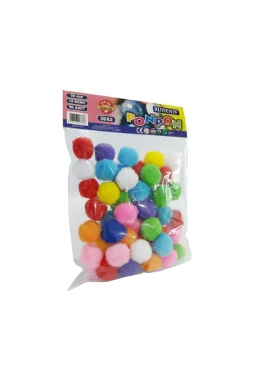 Rubenis Pon Pon 30 MM 10 Renk Karışık 5062 resmi