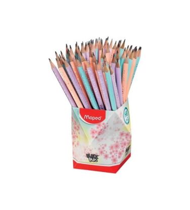Maped Kurşun Kalem Silgili Pastel Renkli 72 Li (1 Adet) resmi