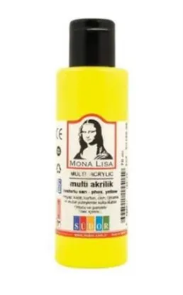 Mona Lisa Multi Akrilik 70 ML İnci Sarı SD160-11 (12 Adet) resmi