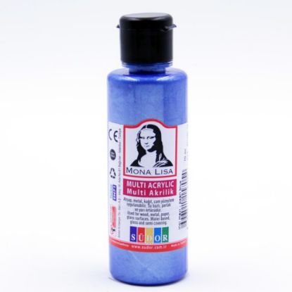 Mona Lisa Multi Akrilik 70 ML İnci Mavi SD160-15 (12 Adet) resmi