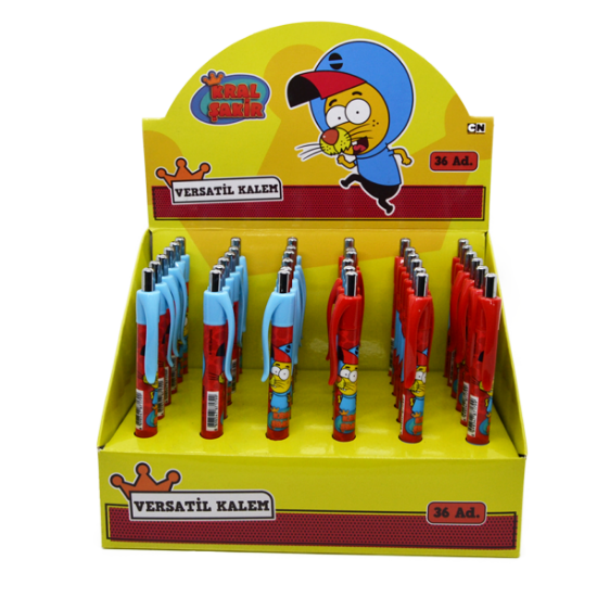 Dolphin Versatil Kalem Kral Şakir KS-2104  (36 Adet) resmi