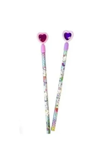 Dolphin Kurşun Kalem Başlıklı Kalp Meowmaıd MM-7148 (24 Adet) resmi