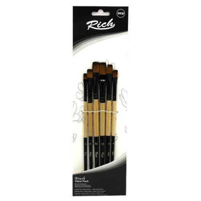 Rich Fırça Yeni Seri 05 Stroke 6 Lı Set 3 11217 resmi