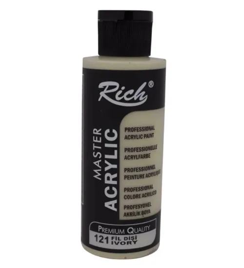 Rich Akrilik Boya Master 120 CC Fildişi 120-121 resmi