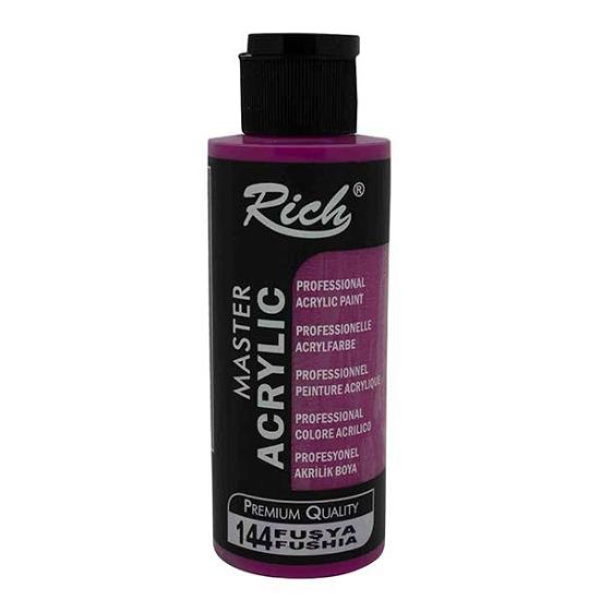 Rich Akrilik Boya Master 120 CC Fuşya 120-144 resmi