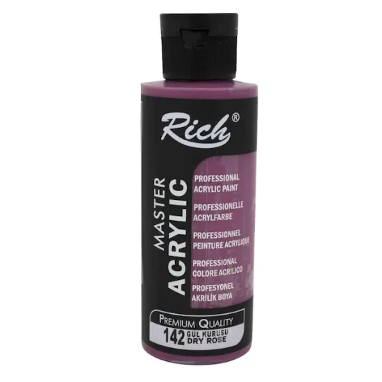 Rich Akrilik Boya Master 120 CC Gül Kurusu 142 resmi