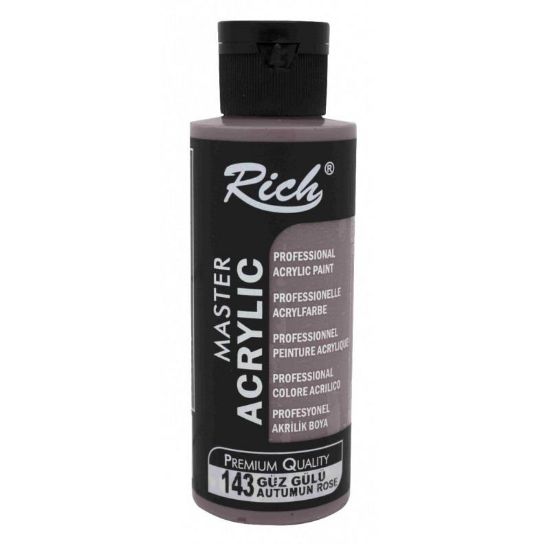 Rich Akrilik Boya Master 120 CC Güz Gülü 143 resmi