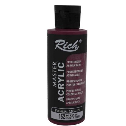 Rich Akrilik Boya Master 120 CC Kızıl 120-152 resmi
