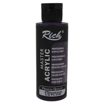 Rich Akrilik Boya Master 120 CC Mürdüm 120-170 resmi