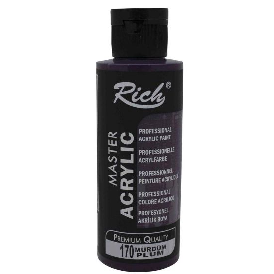 Rich Akrilik Boya Master 120 CC Mürdüm 120-170 resmi