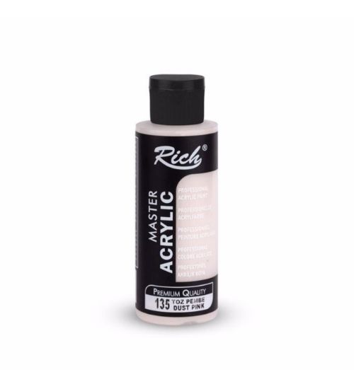 Rich Akrilik Boya Master 120 CC Toz Pembe 135 resmi