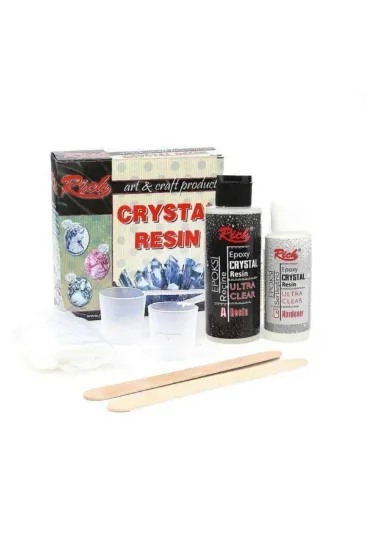 Rich Kristal Reçine Epoksi 130/65 CC Şeffaf 04327 resmi