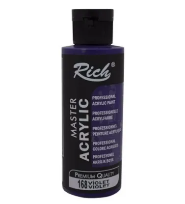 Rich Akrilik Boya Master 120 CC Violet 168 resmi