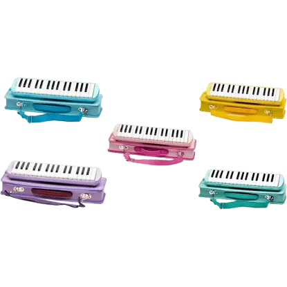 Lino Melodika 32 Tuşlu Özel Çantalı Pastel Karışık resmi