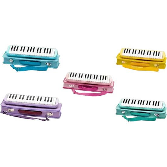 Lino Melodika 32 Tuşlu Özel Çantalı Pastel Karışık resmi