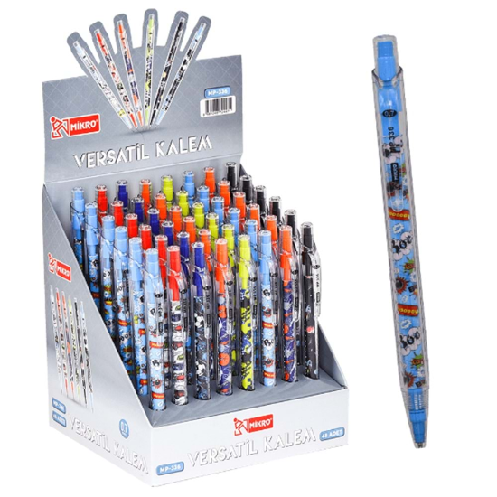 Mikro Versatil Kalem 0.7 MM ( 48 Li Stand ) MP 336E-48 (48 Adet) resmi