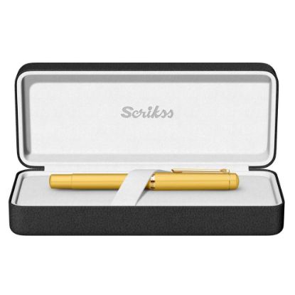 Scrikss Dolma Kalem Lüks Kutu Sarı 419 resmi