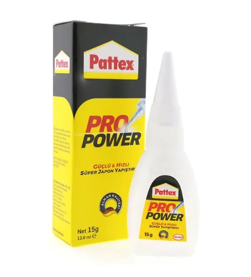 Pattex Süper Yapıştırıcı Pro Power 15 GR 1723117 (36 Adet) resmi