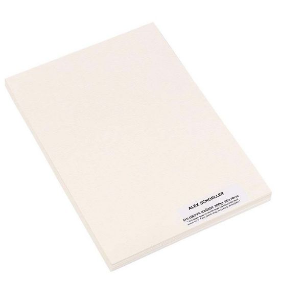 Alex Schoeller Sulu Boya Kağıdı 50x70 Cm 300 GR 50 Li ALX-829 resmi