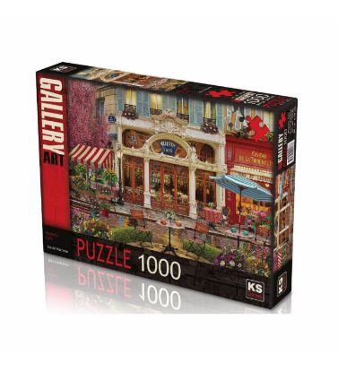 Ks Games Puzzle 1000 Parça Majestic Cafe 20566 resmi