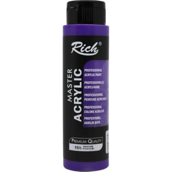 Rich Akrilik Boya Master 500 CC Mor 166 resmi