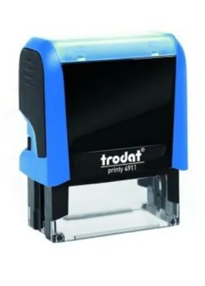 Trodat Kaşe Otomatik Karışık Kasa Mavi Keçe 4911 resmi