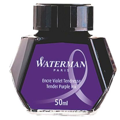 Waterman Dolma Kalem Mürekkebi Cam Şişede 50 ML Mor S0110750 resmi