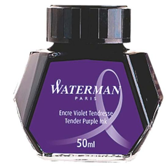 Waterman Dolma Kalem Mürekkebi Cam Şişede 50 ML Mor S0110750 resmi